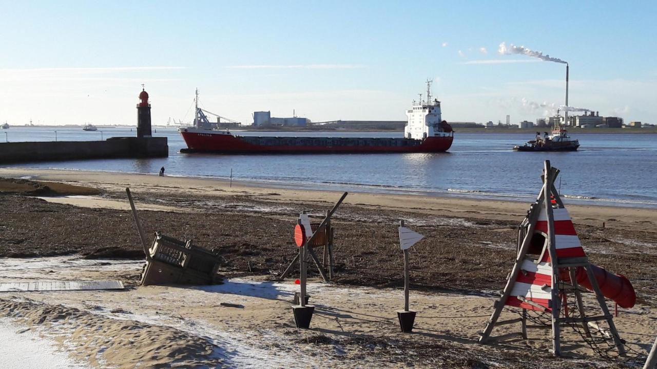 Ferienwohnung Breitschuhs Havenwelten Бремерхафен Экстерьер фото