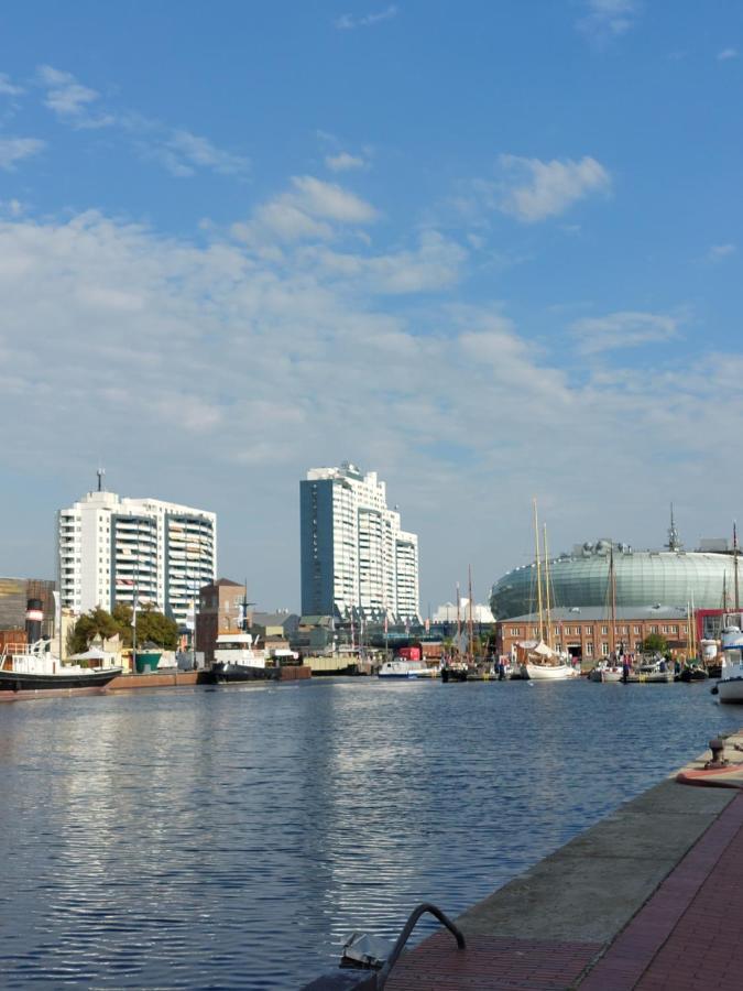 Ferienwohnung Breitschuhs Havenwelten Бремерхафен Экстерьер фото